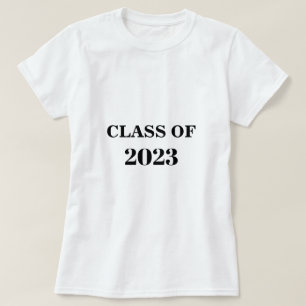 Class Of 2023 Modern Simple Minimal Graduation T-Shirt