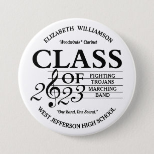 Class of 2023 Music Button