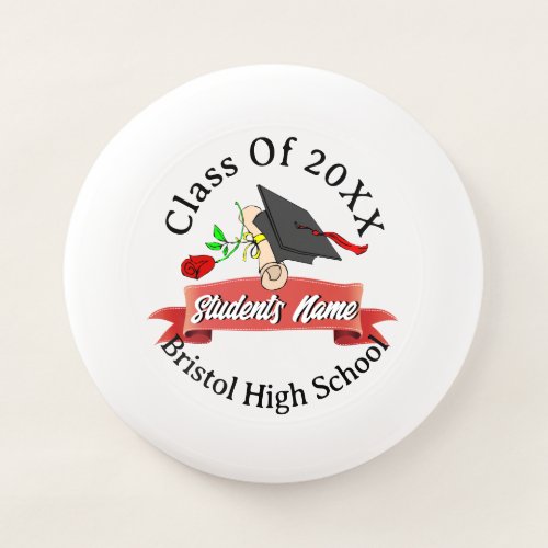 Class of 2023 Personalized Graduation Cap Diploma  Wham_O Frisbee