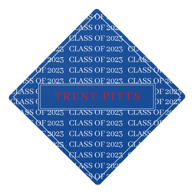 Class Of 2023 Personalized Tassel Topper (Front)