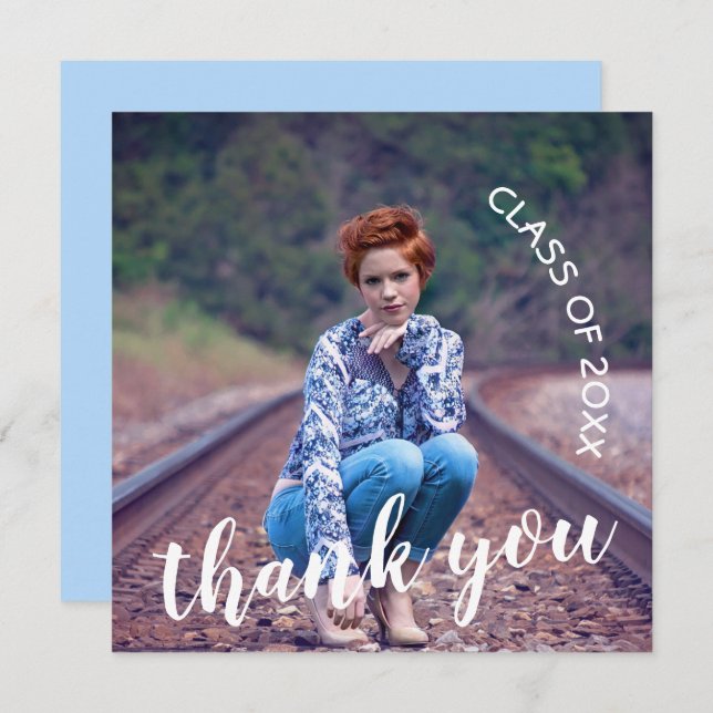 Class of 2023 Photo Graduation Thank You (Front/Back)