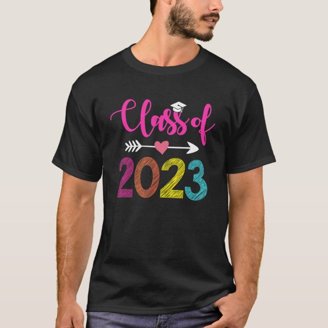 Class Of 2023  Pre K Graduate Preschool Graduation T-Shirt (Front)