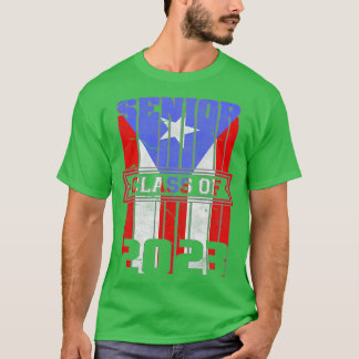 Class of 2023 Puerto Rico Flag T-Shirt