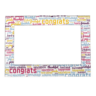 Class of 2023 Senior Class Graduation Congrats Magnetic Frame