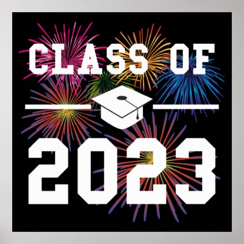 Class Of 2023 Senior Year Poster