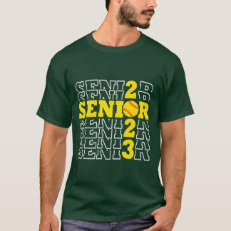 Class of 2023 Softball Senior Seniors Back to Scho T-Shirt