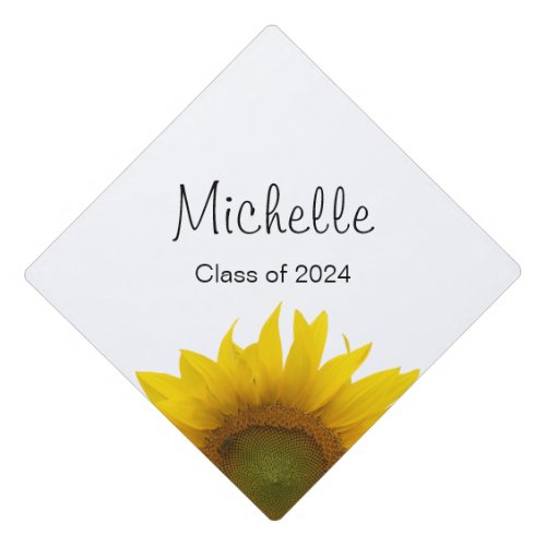 Class of 2023 Sunflower Graduation  Graduation Cap Topper