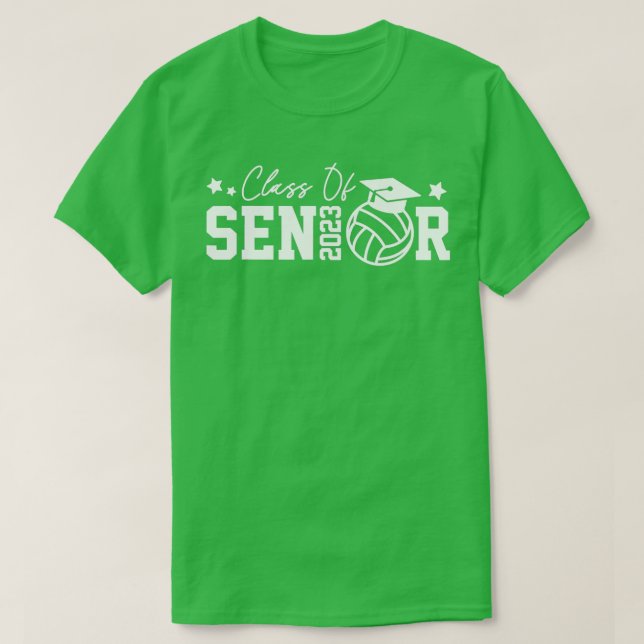 Class Of 2023 Volleyball Graduation Class Of 2023  T-Shirt (Design Front)