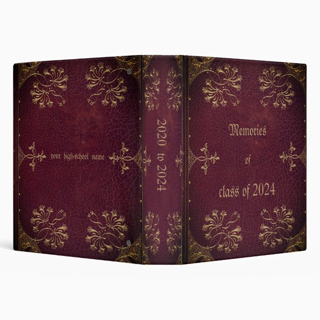 Class of 2024    - antique  look Binder (Background)