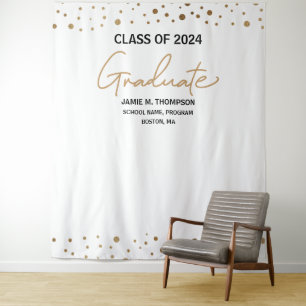 Class of 2024 backdrop graduation party