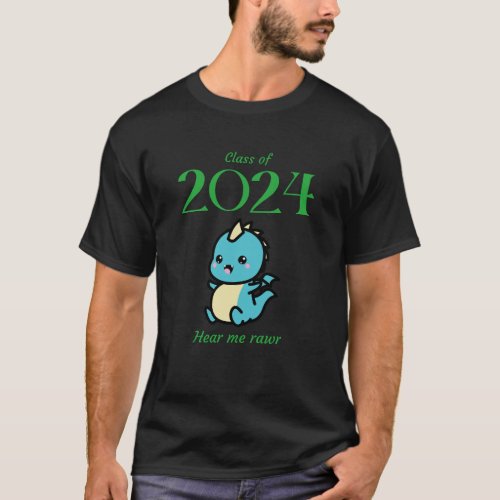 Class of 2024 _ Blue Dragon T_Shirt