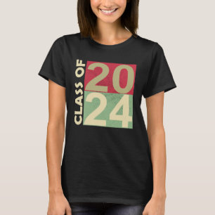 Class of 2024 First Day of School Grow With Me T-Shirt