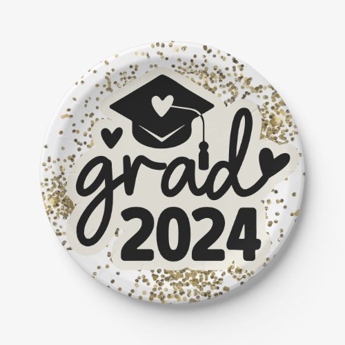 Class of 2024 Grad Paper Plates