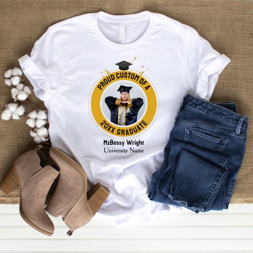 Class of 2024 Graduate Grad Party Squad Graduation T_Shirt