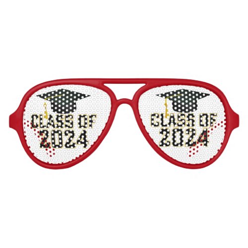  Class of 2024 Graduation Aviator Sunglasses