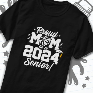 Class of 2024 Graduation Cheer Mom Senior 2024 T-Shirt