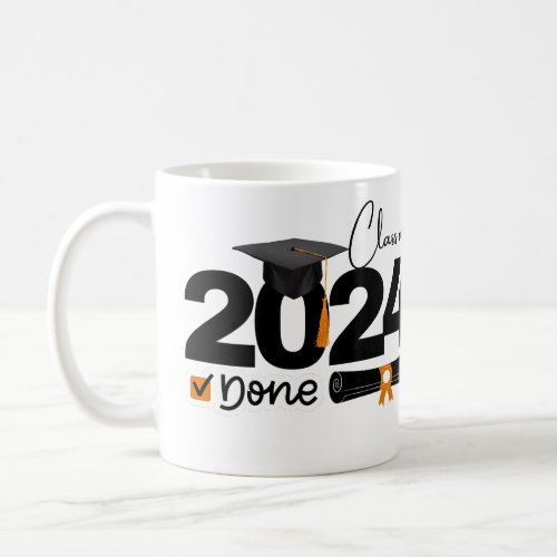 Class Of 2024 Graduation Coffee Mug