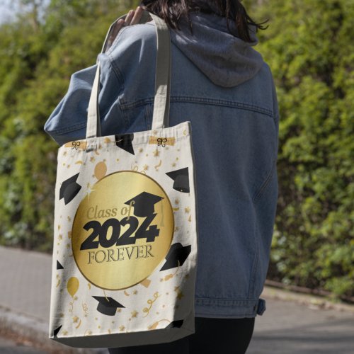 Class of 2024 Graduation Keepsake Tote Bag