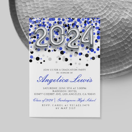 Class of 2024 Graduation Party Invitation