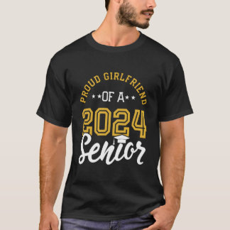 Class Of 2024 Graduation Proud Senior Friend 2024  T-Shirt