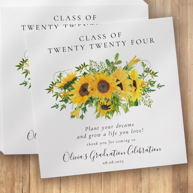 Class of 2024 Graduation Seed Packet Favor Envelope (Creator Uploaded)