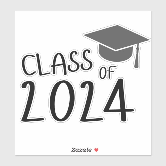 Class of 2024 Graduation Sticker (Sheet)