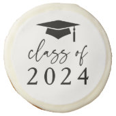 Class of 2024 Graduation Sugar Cookie (Front)