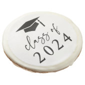 Class of 2024 Graduation Sugar Cookie (Angled)