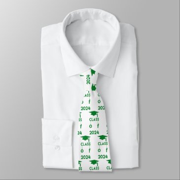 Class of 2024  - Green and White Graduation