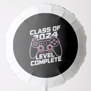 Class Of 2024 Level Complete Senior Graduation Balloon