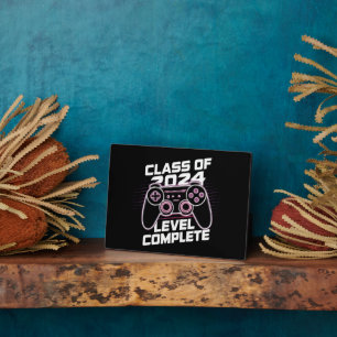 Class Of 2024 Level Complete Senior Graduation Plaque