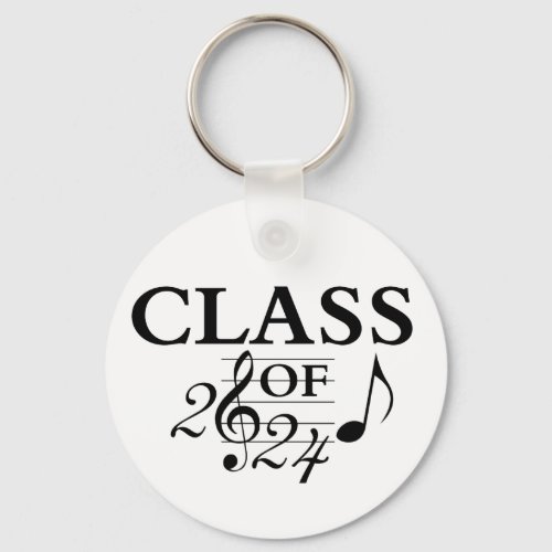 Class of 2024 Musical Bar Keychain