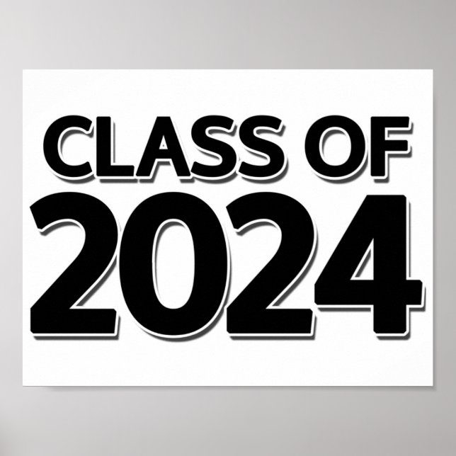 Class of 2024 poster (Front)