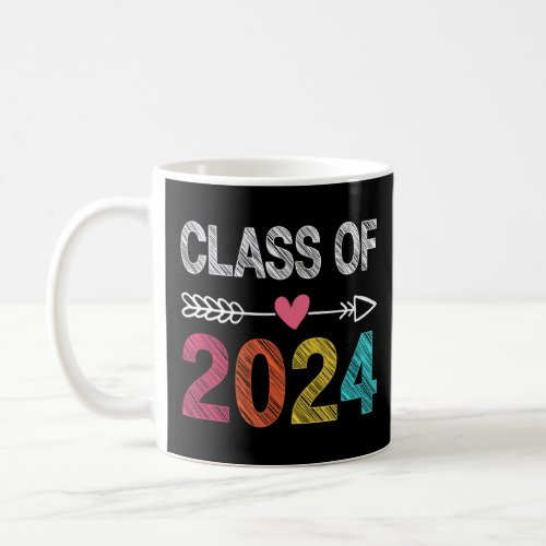 Class Of 2024  Pre K Graduate Preschool Graduation Coffee Mug