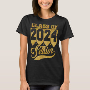 Class Of 2024 Senior 2024 Grad Graduate 24 Graduat T-Shirt