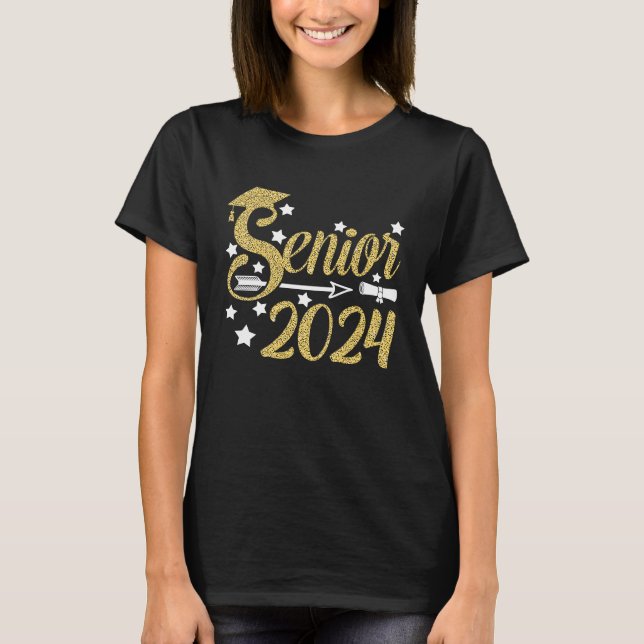 Class of 2024 Senior Class 24 Graduation Senior 20 T-Shirt (Front)