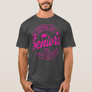 Class of 2024 Senior Gifts Funny Seniors 2024 3 T-Shirt