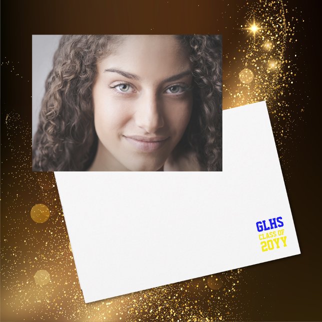 Class of 2024 Senior Graduate Photo Keepsake  Thank You Card (Creator Uploaded)