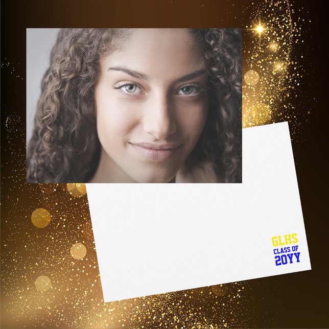 Class of 2024 Senior Graduate Photo Keepsake  Thank You Card (Creator Uploaded)