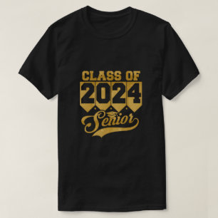 Class Of 2024 Senior High School T-Shirt
