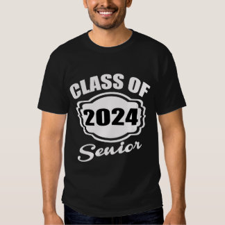 Class Of 2024 T-Shirts & Shirt Designs | Zazzle