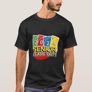 Class Of 2024 Senior Twenty-Four Gamer Class Out G T-Shirt