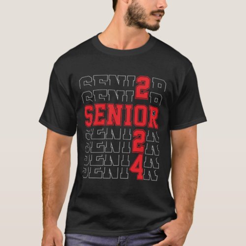 Class of 2024 Senior Year 24 Grad Gifts My last f T_Shirt