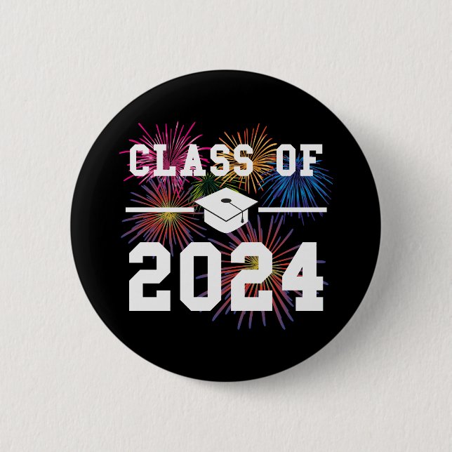 Class Of 2024 Senior Year Button (Front)