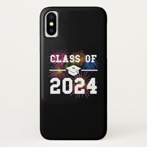Class Of 2024 Senior Year iPhone X Case