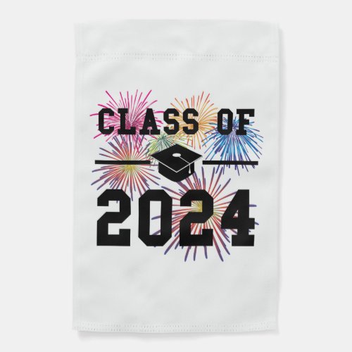 Class Of 2024 Senior Year Garden Flag