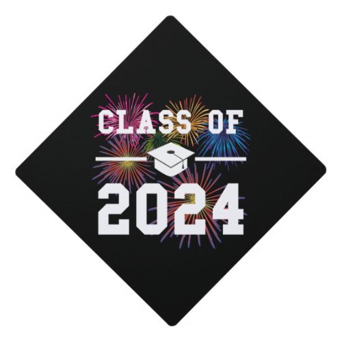 Class Of 2024 Senior Year Graduation Cap Topper