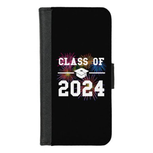 Class Of 2024 Senior Year iPhone 87 Wallet Case