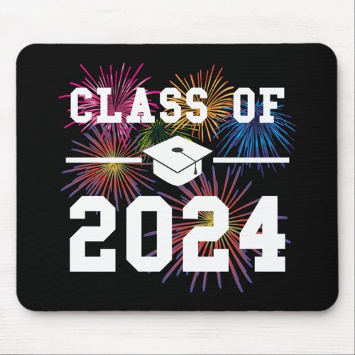 Class Of 2024 Senior Year Mouse Pad