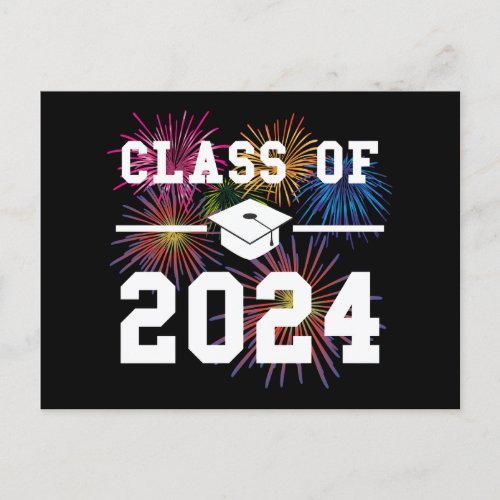 Class Of 2024 Senior Year Postcard